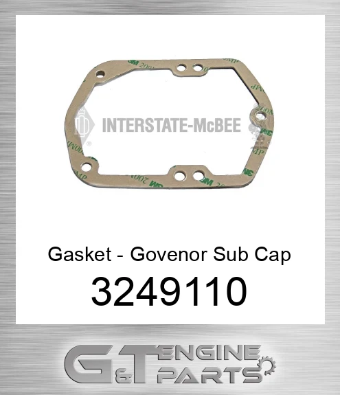 3249110 Gasket - Govenor Sub Cap