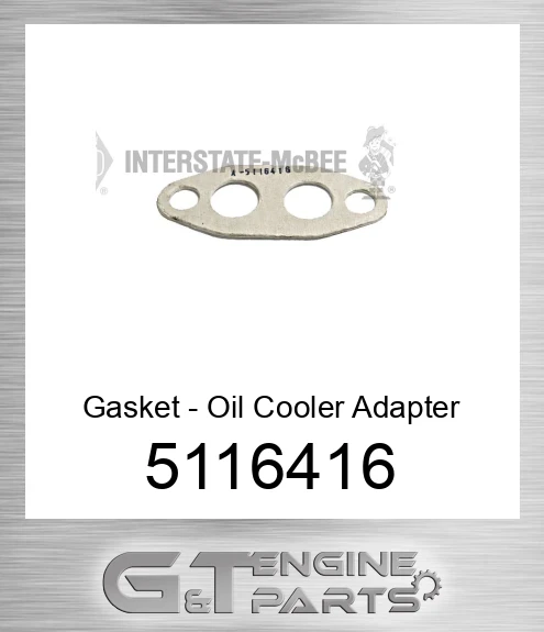 5116416 Gasket - Oil Cooler Adapter