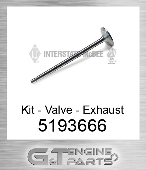 5193666 Kit - Valve - Exhaust