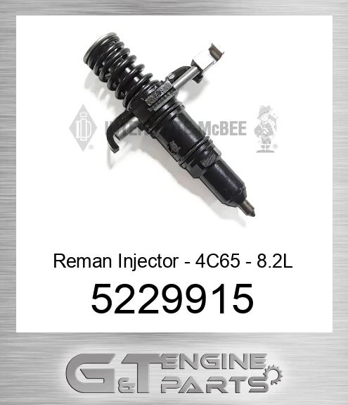 5229915 Reman Injector - 4C65 - 8.2L