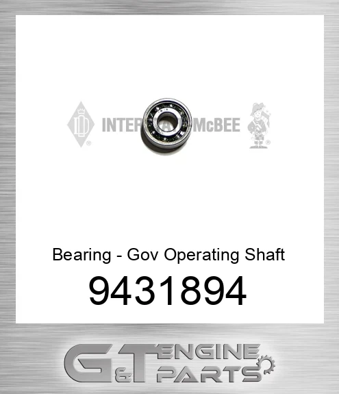 9431894 Bearing - Gov Operating Shaft