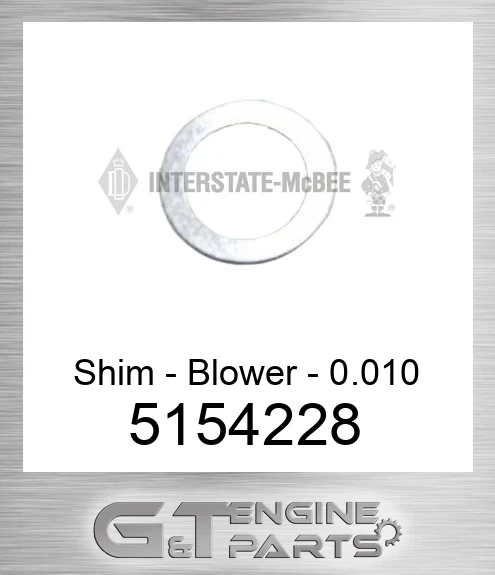 5154228 Shim - Blower - 0.010