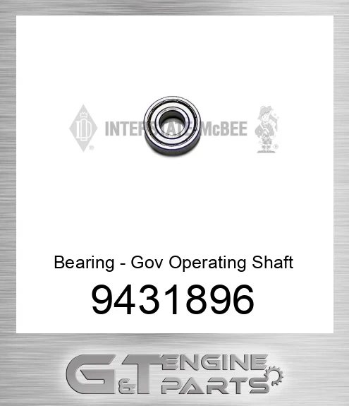 9431896 Bearing - Gov Operating Shaft