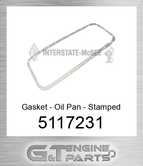 5117231 Gasket - Oil Pan - Stamped