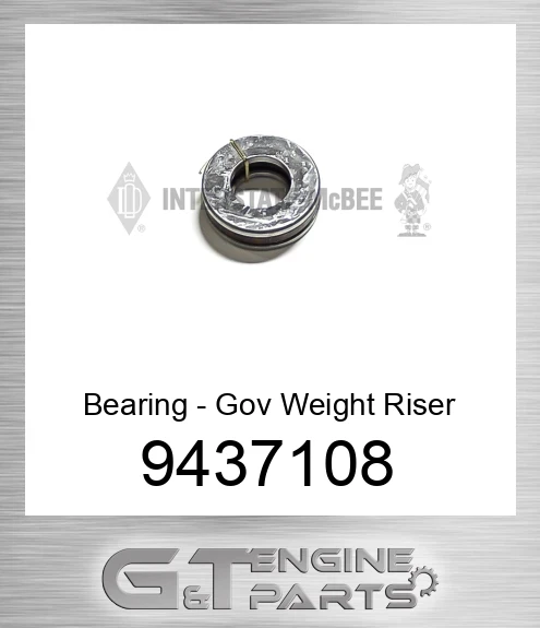 9437108 Bearing - Gov Weight Riser