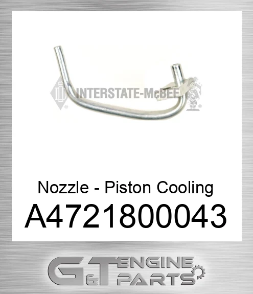 A4721800043 Nozzle - Piston Cooling