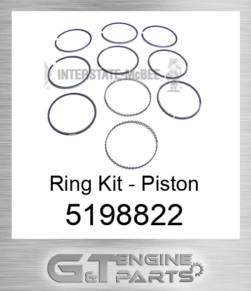 5198822 Ring Kit - Piston