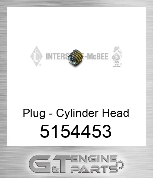 5154453 Plug - Cylinder Head