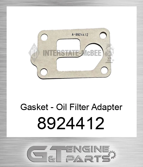 8924412 Gasket - Oil Filter Adapter