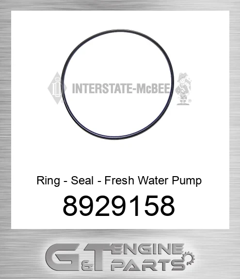 8929158 Ring - Seal - Fresh Water Pump