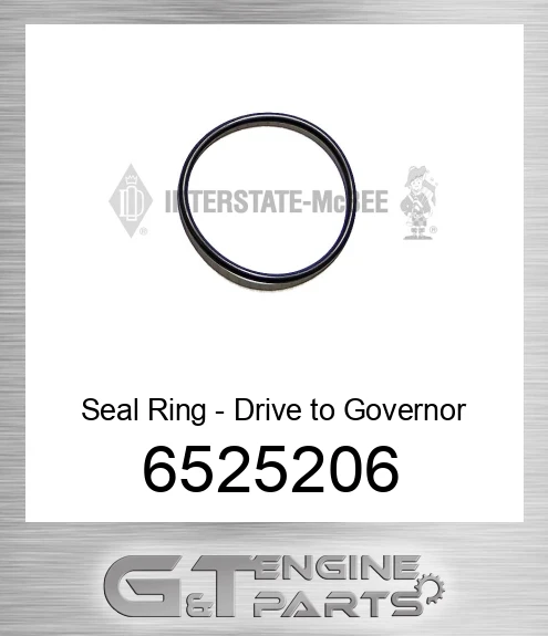 6525206 Seal Ring - Drive to Governor