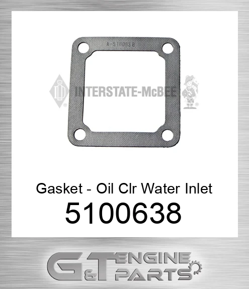 5100638 Gasket - Oil Clr Water Inlet