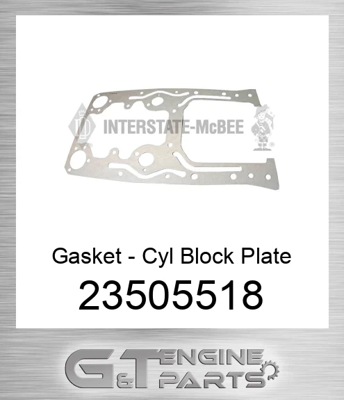 23505518 Gasket - Cyl Block Plate