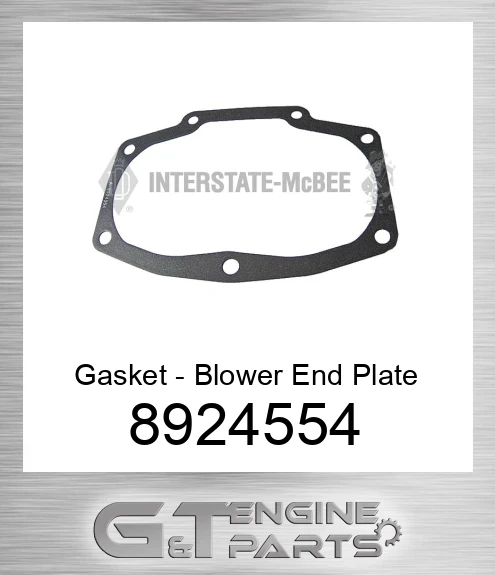 8924554 Gasket - Blower End Plate