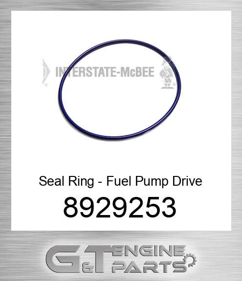 8929253 Seal Ring - Fuel Pump Drive