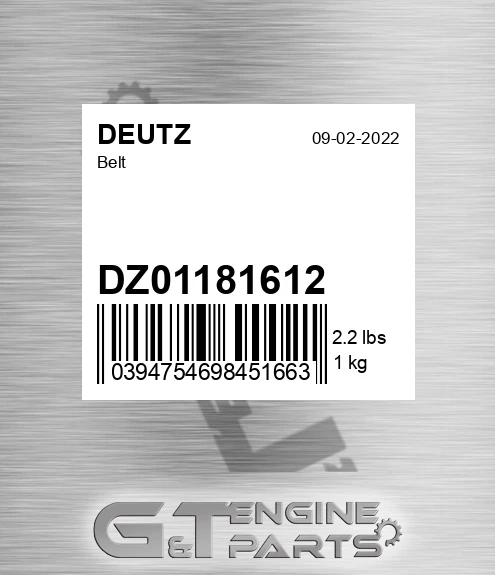 DZ01181612 Belt