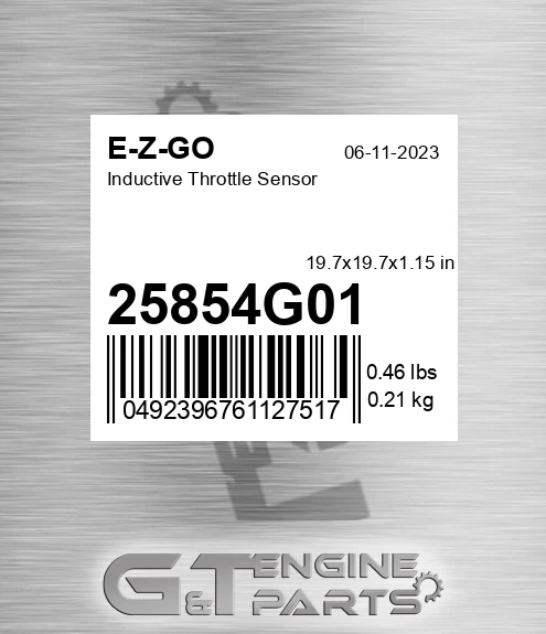 25854G01 Inductive Throttle Sensor