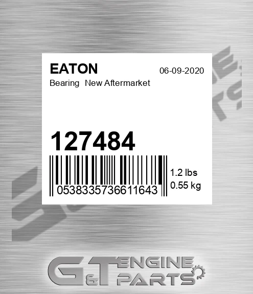 127484 Bearing New Aftermarket
