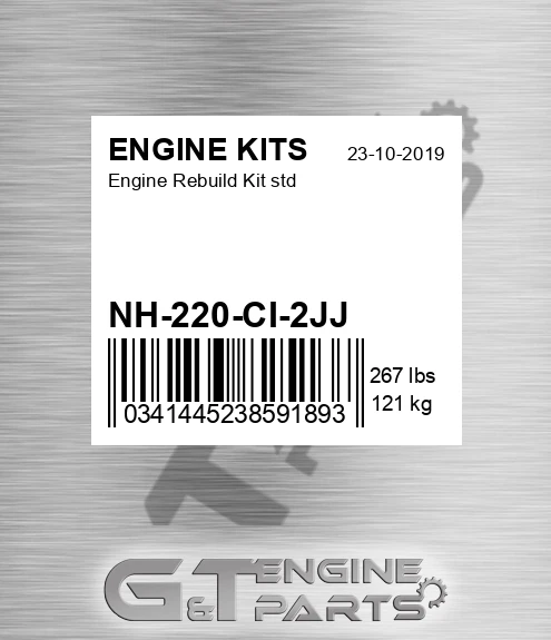 NH-220-CI-2JJ Engine Rebuild Kit 0.25