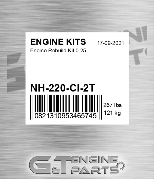 NH-220-CI-2T Engine Rebuild Kit 0.25