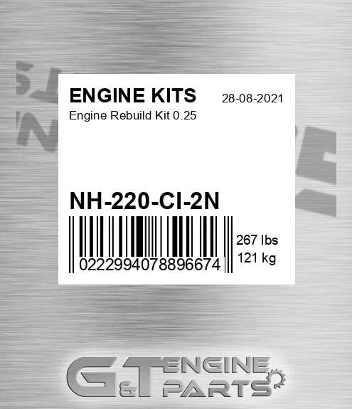 NH-220-CI-2N Engine Rebuild Kit 0.25