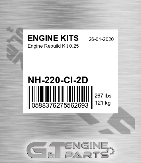 NH-220-CI-2D Engine Rebuild Kit 0.25