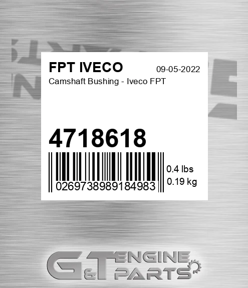 4718618 Camshaft Bushing - Iveco FPT