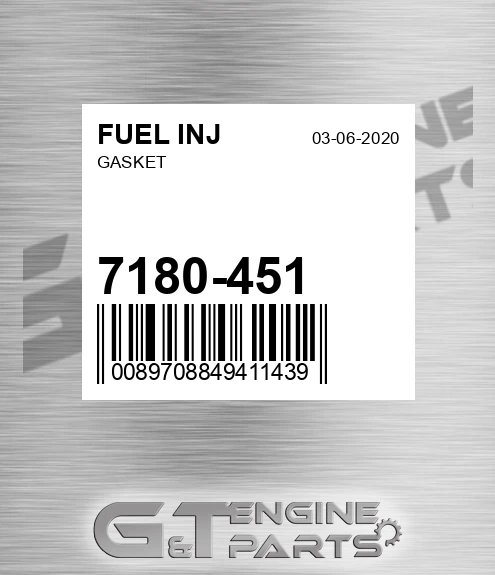 7180-451 GASKET