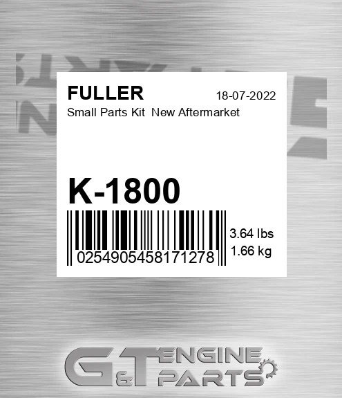 K-1800 Small Parts Kit New Aftermarket