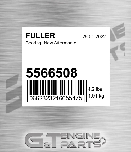 5566508 Bearing New Aftermarket