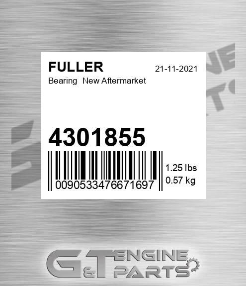 4301855 Bearing New Aftermarket