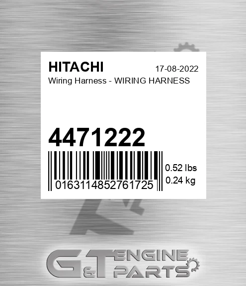 4471222 Wiring Harness - WIRING HARNESS