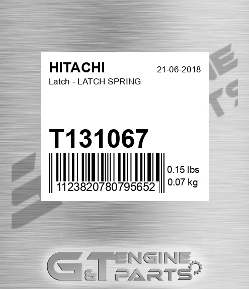 T131067 Latch - LATCH SPRING