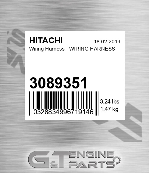 3089351 Wiring Harness - WIRING HARNESS