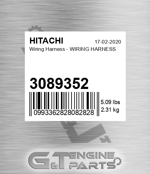 3089352 Wiring Harness - WIRING HARNESS