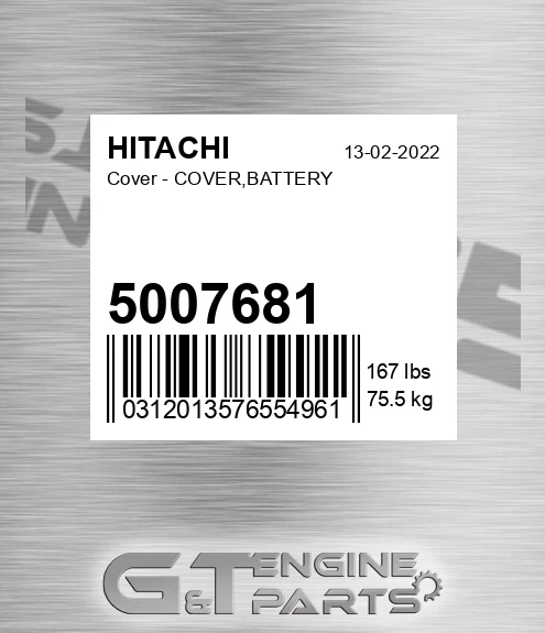 5007681 Cover - COVER,BATTERY