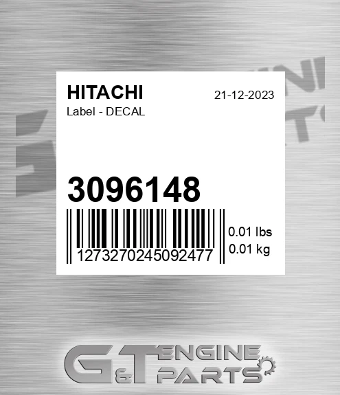 3096148 Label - DECAL