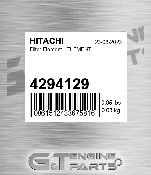 4294129 Filter Element - ELEMENT
