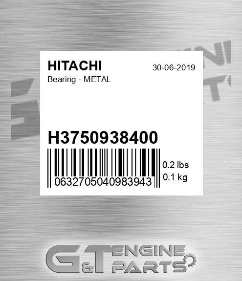 H3750938400 Bearing - METAL