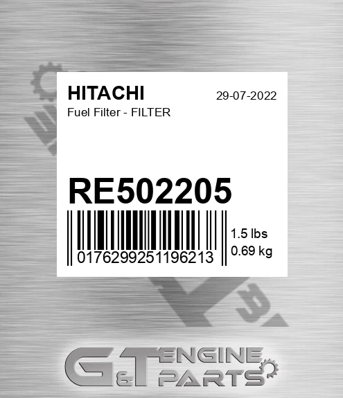 RE502205 Fuel Filter - FILTER