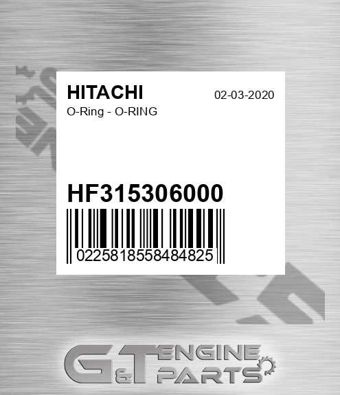 HF315306000 O-Ring - O-RING