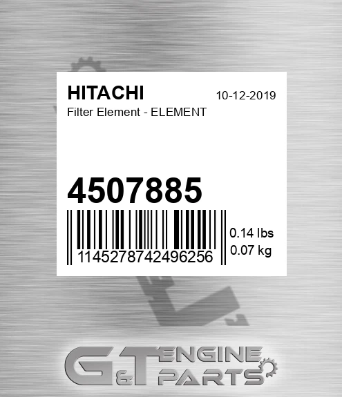 4507885 Filter Element - ELEMENT