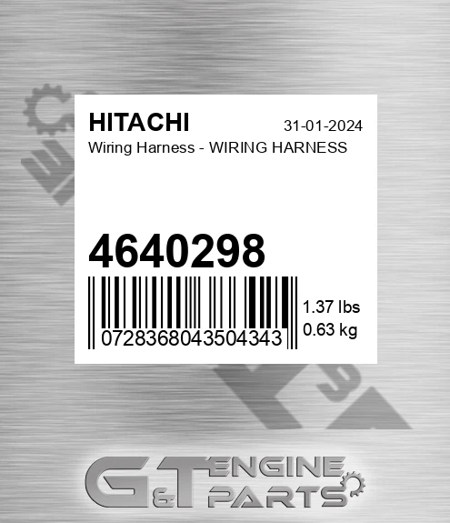 4640298 Wiring Harness - WIRING HARNESS