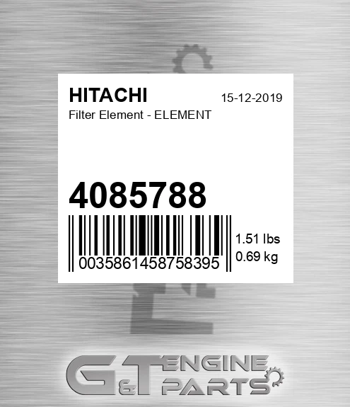 4085788 Filter Element - ELEMENT