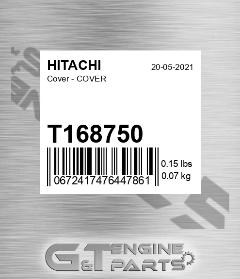 T168750 Cover - COVER