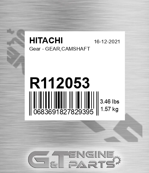 R112053 Gear - GEAR,CAMSHAFT