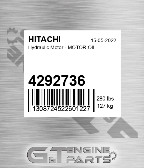 4292736 Hydraulic Motor - MOTOR,OIL