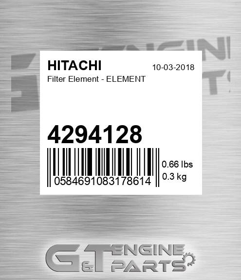 4294128 Filter Element - ELEMENT