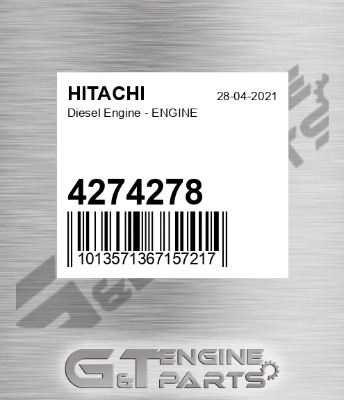 4274278 Diesel Engine - ENGINE