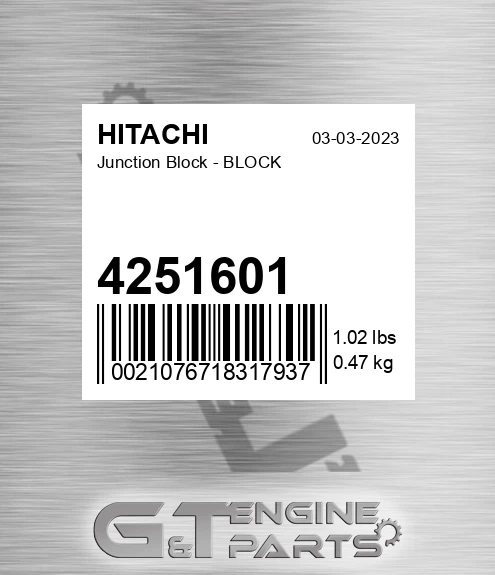 4251601 Junction Block - BLOCK